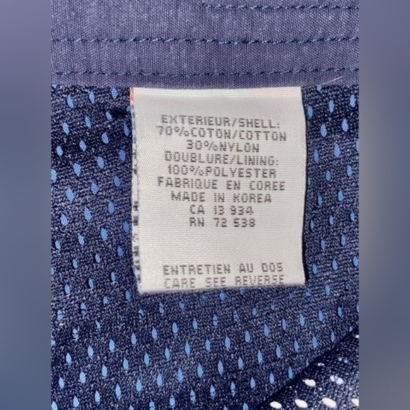 Women’s Vintage Y2K President Stone blue belted high waisted cargo pants Sz 32 - Picture 13 of 16